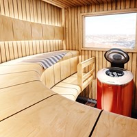 sauna technieken van de beste kwaliteit. Finse sauna's en stoomsauna's van oa Harvia, Sentiotec