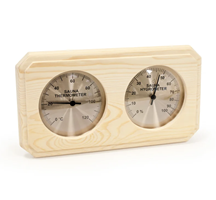 Sauna thermo/hygrometer - Pine