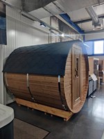 Barrel sauna Thermowood L240-D227cm