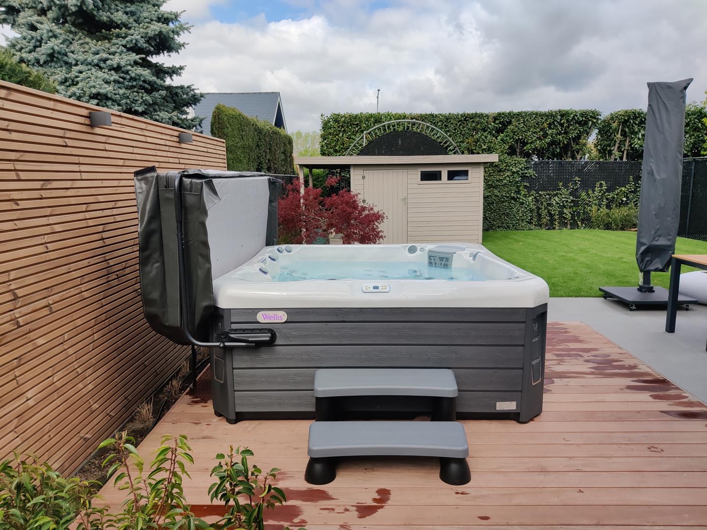 foto jacuzzi spa wellness wellis viskan hottub