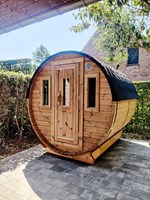 Barrel sauna Thermowood L240-D227cm