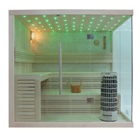 EAGO sauna - Populier - 180x180