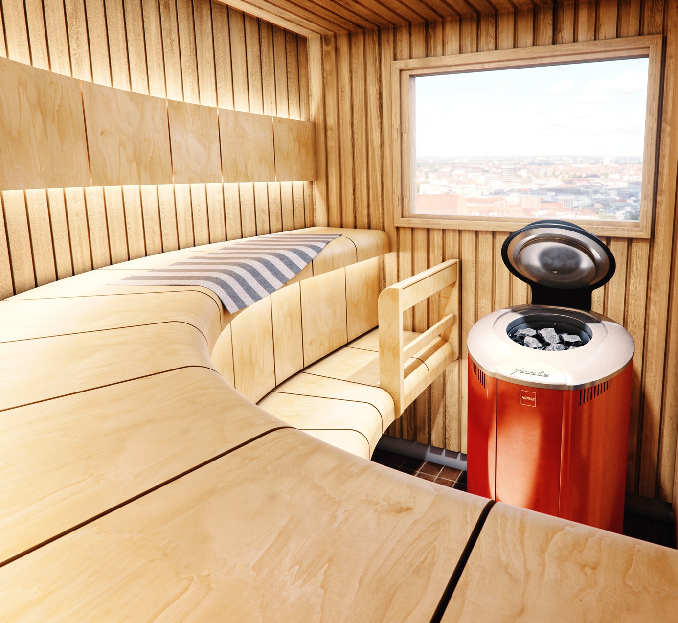 harvia logo sauna luxspas