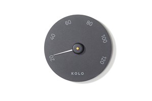 Sauna thermometer - Kolo Mittari 1 - zwart