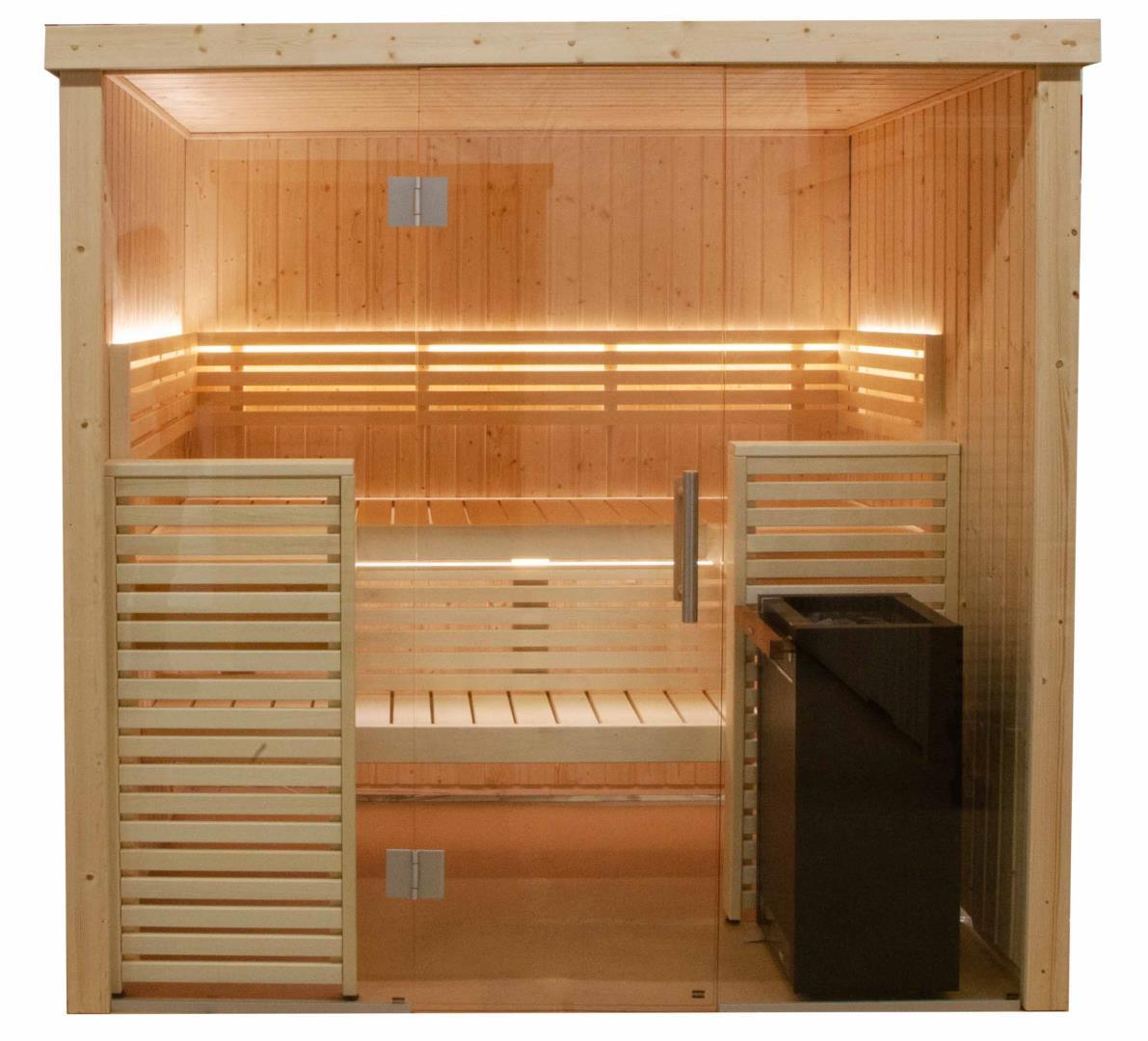 Sauna cabines