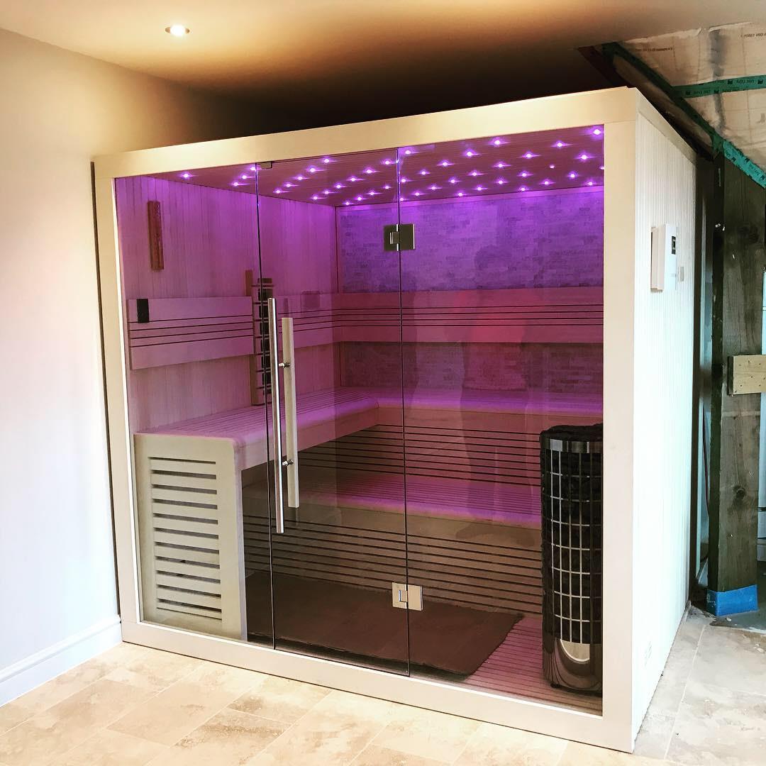 Binnen sauna's